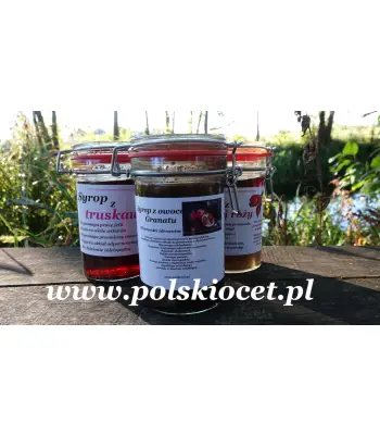 Syrop z owocu granatu 0,5 L